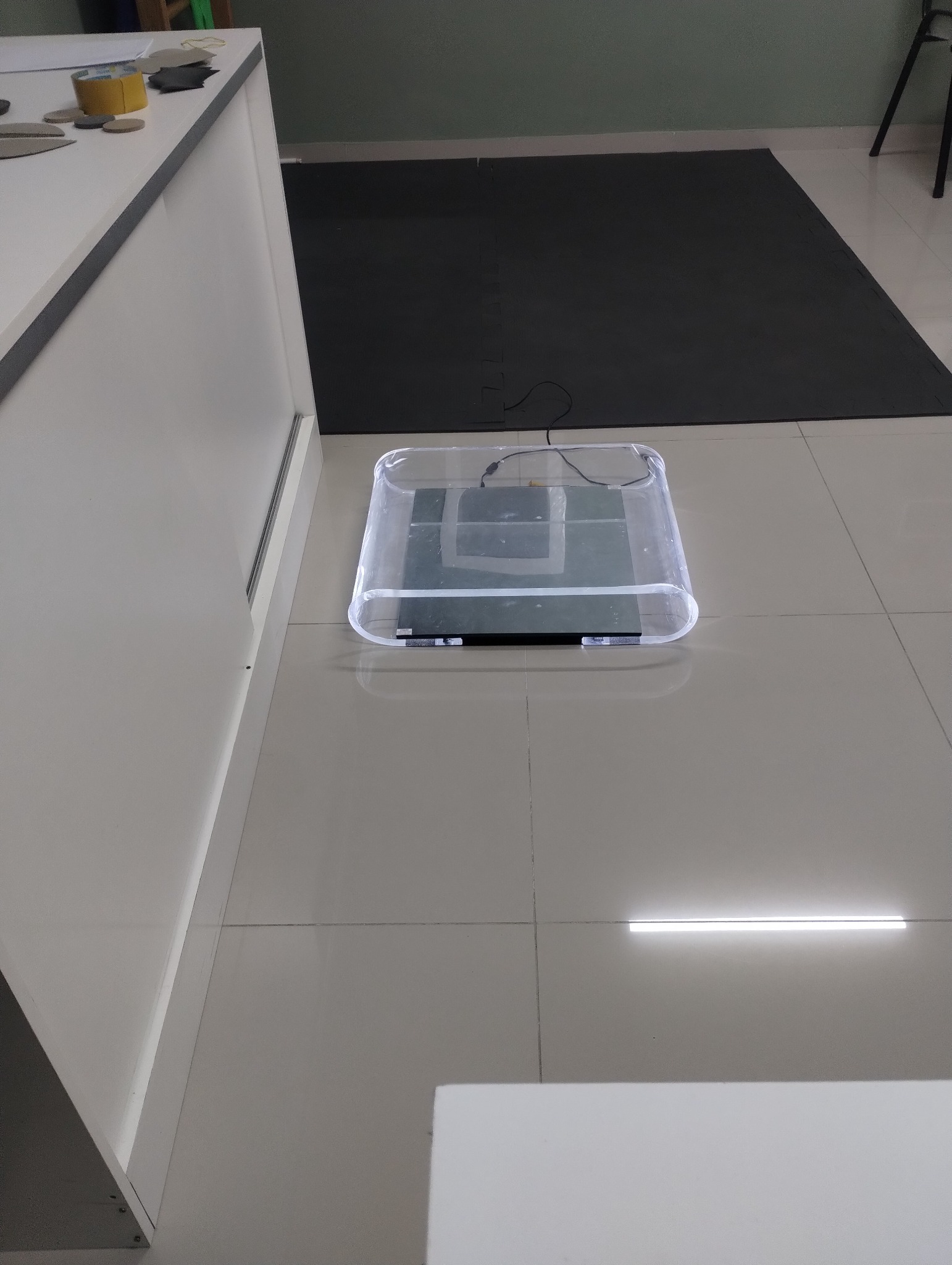 Recepção da clínica